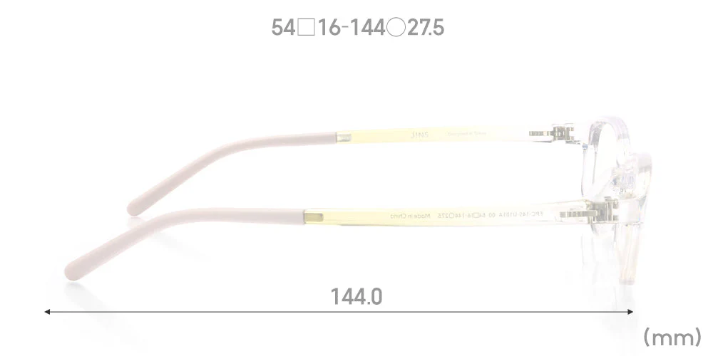 JINS SCREEN Boxed U101 Liquid Clear 00 - Image 8