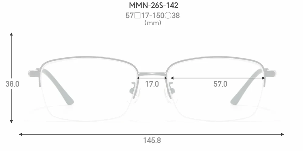 JINS STANDARD Rim Metal 142 - Image 8