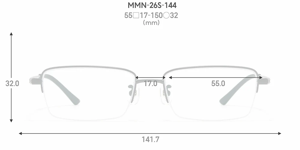 JINS STANDARD Rim Metal 144 96 - Image 8
