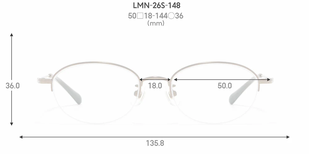 JINS STANDARD Rim Metal 148 - Image 8