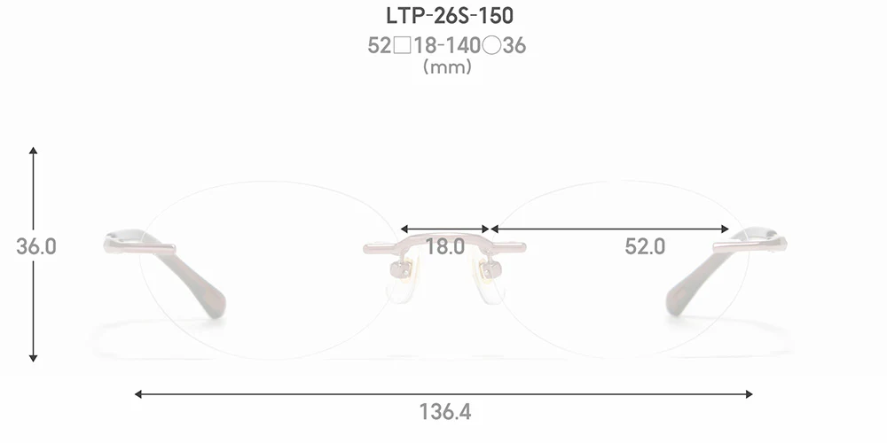 JINS STANDARD Rimless 150 84 - Image 7