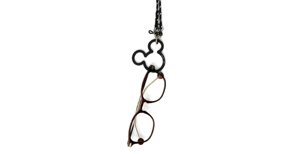 JINS x Disney Collection Glasses Cord (Black) - Image 3