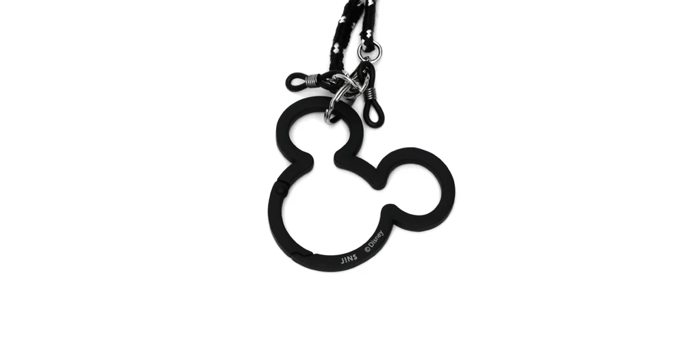 JINS x Disney Collection Glasses Cord (Black) - Image 5