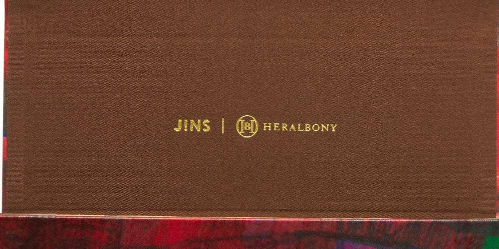 JINS x HERALBONY Case and Cleaning Cloth 26SS - Image 2