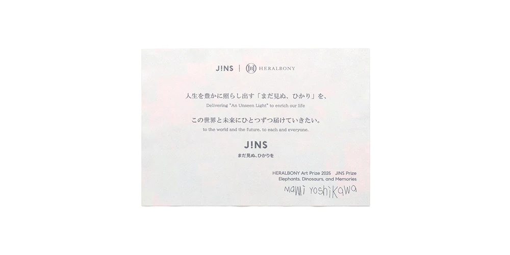 JINS x HERALBONY Case and Cleaning Cloth 26SS - Image 5