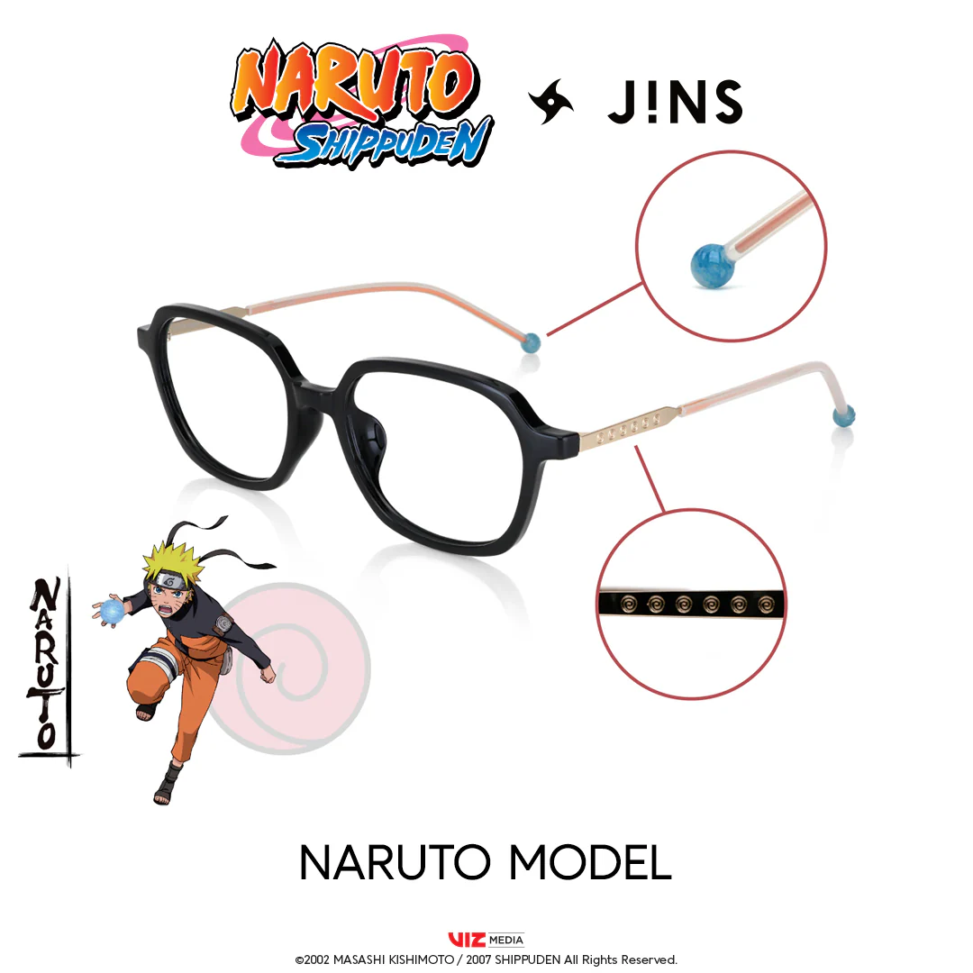 JINS x NARUTO NARUTO Model Black - Image 3