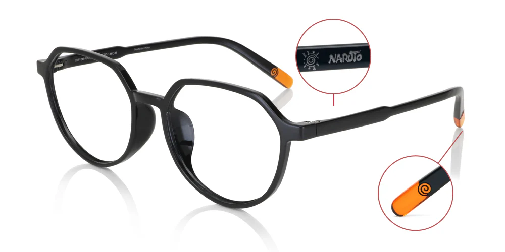 JINS x NARUTO NARUTO Model2 Black - Image 3