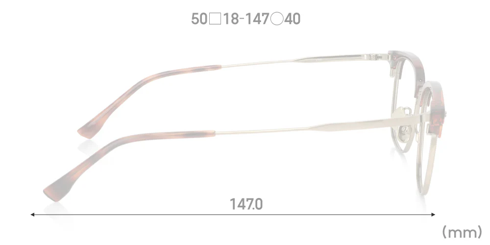 Multi Size Metal - Browline U019 Medium 86 - Image 6