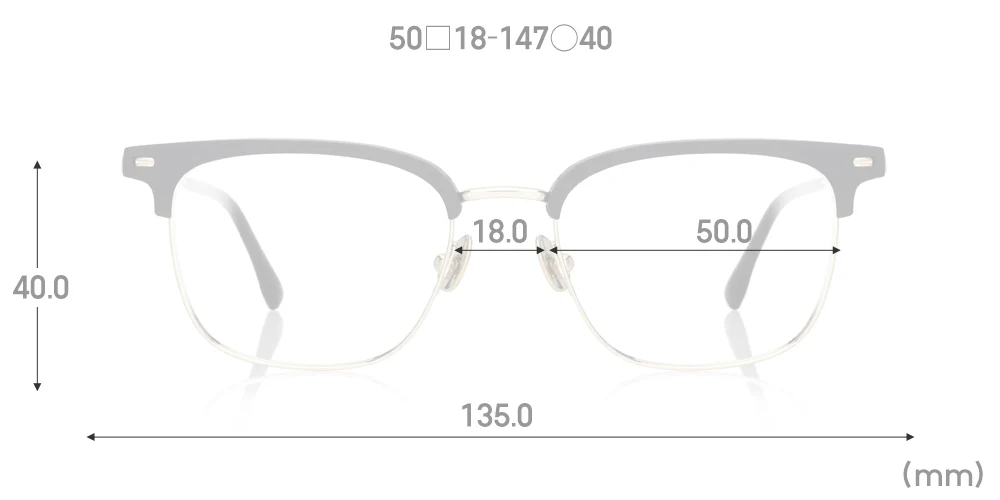 Multi Size Metal - Browline U019 Medium 97 - Image 5