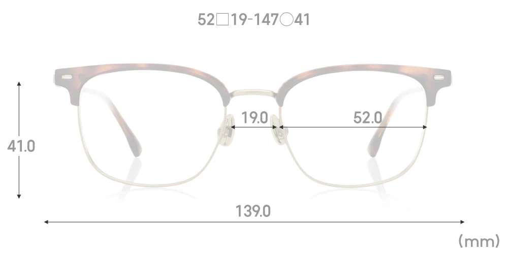 Multi Size Metal - Browline U019 Wide 86 - Image 5